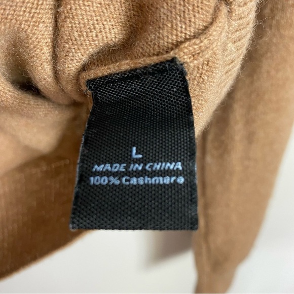 Men’s t neck cashmere sweater Mark Anthony - Picture 3 of 5